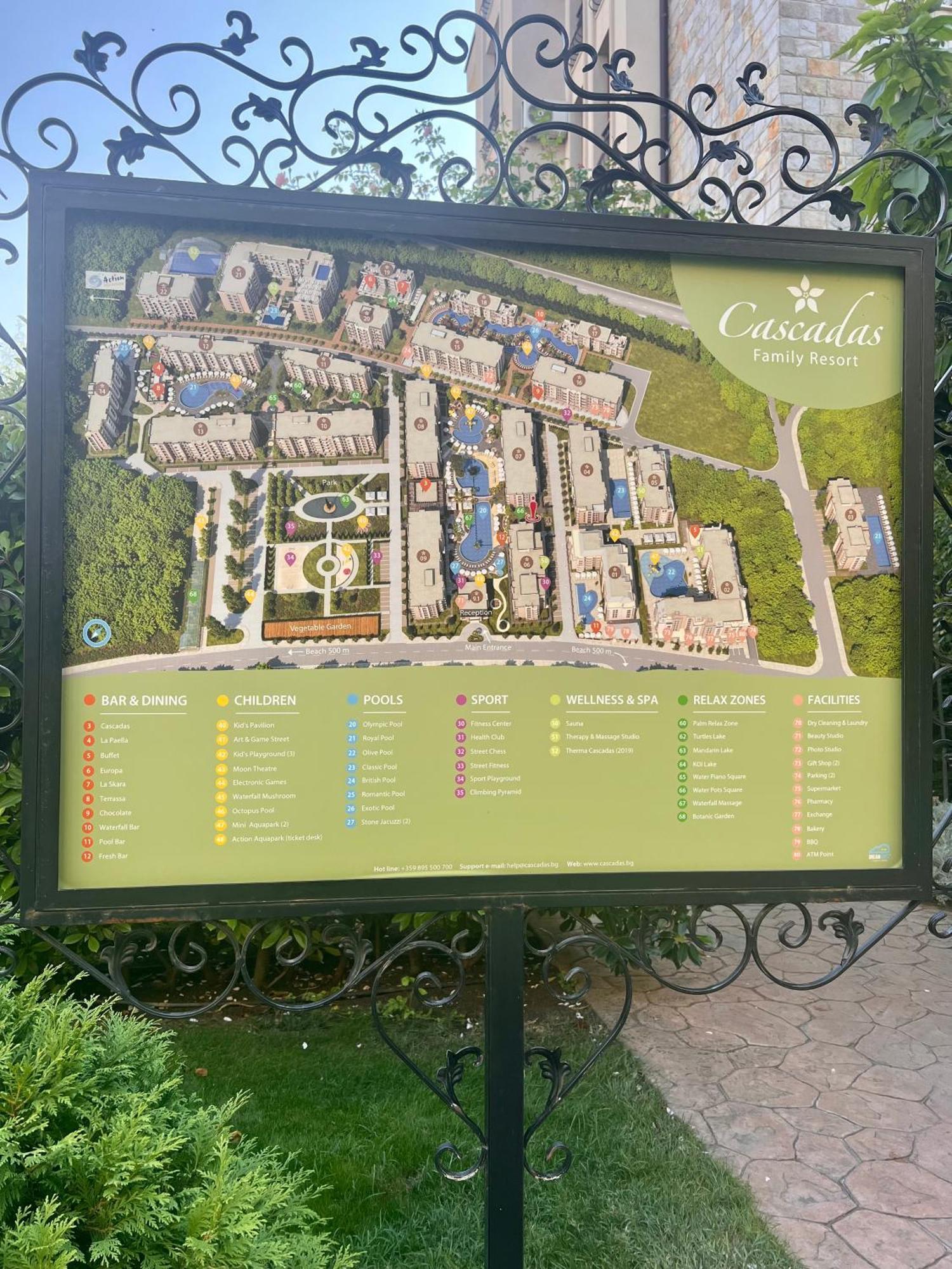 Wonderful Deluxe Appartement In Cascadas Family Resort ซันนีบีช ภายนอก รูปภาพ